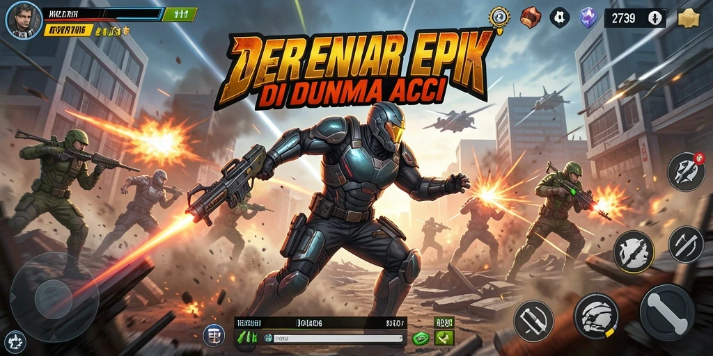 Gameplay seru di <strong>2739</strong> dengan pertarungan yang mendebarkan.