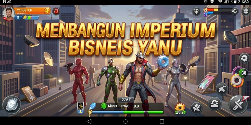 Screenshot gameplay <strong>2757</strong> menunjukkan aksi seru membangun bisnis Tycoon.