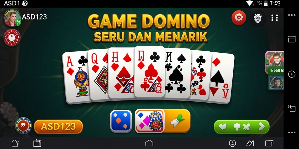 Tampilan gameplay seru dari ASD123 dengan fitur menarik.