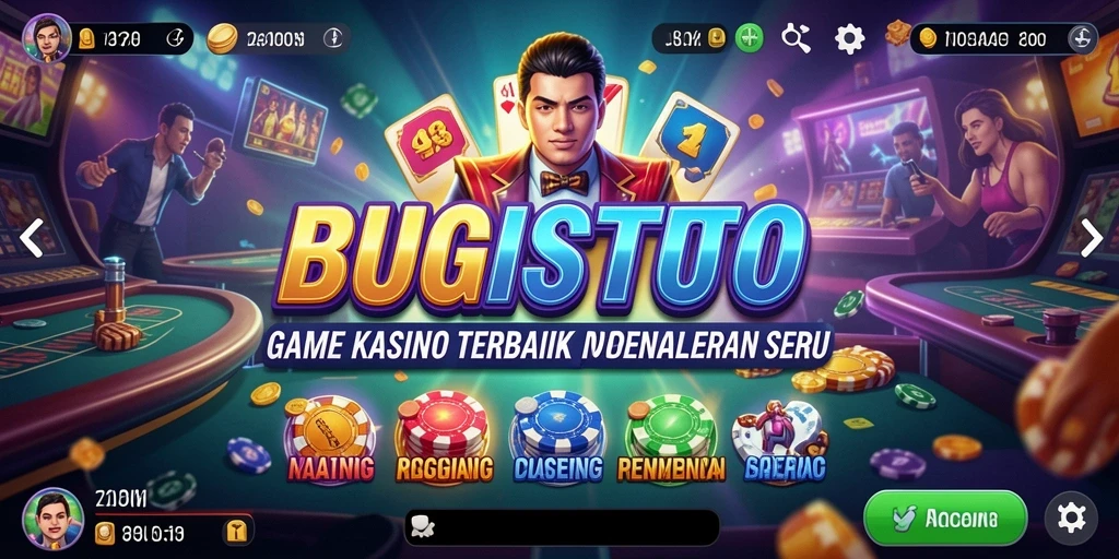Tampilan gameplay BUGISTOTO yang menakjubkan dan mengasyikkan.