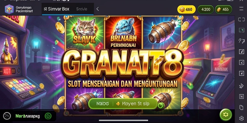 Tampilan gameplay seru dan menarik di GRANAT88.