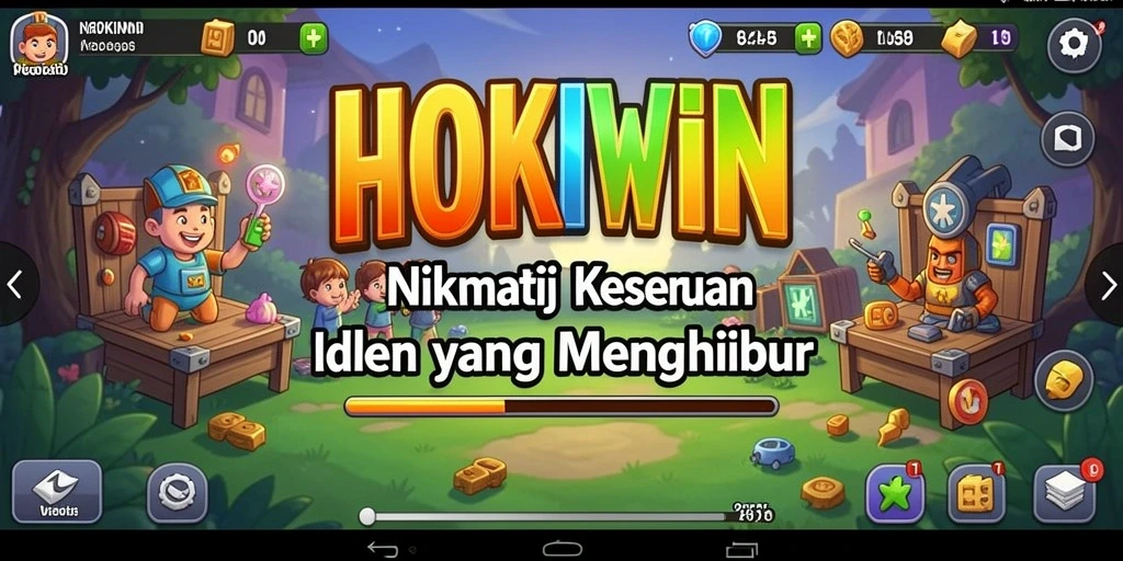 Tampilan gameplay HOKIWIN yang menarik dan dinamis.