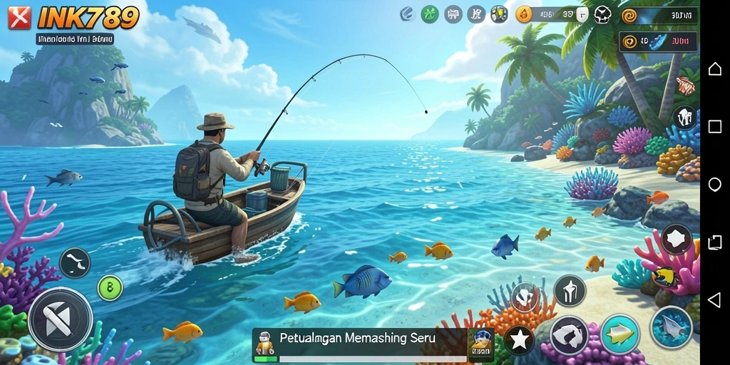 Tangkapan ikan besar dalam permainan Fishing yang menakjubkan.