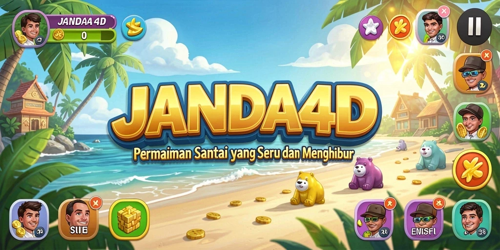 Tampilan gameplay JANDA4D yang menarik dan seru.