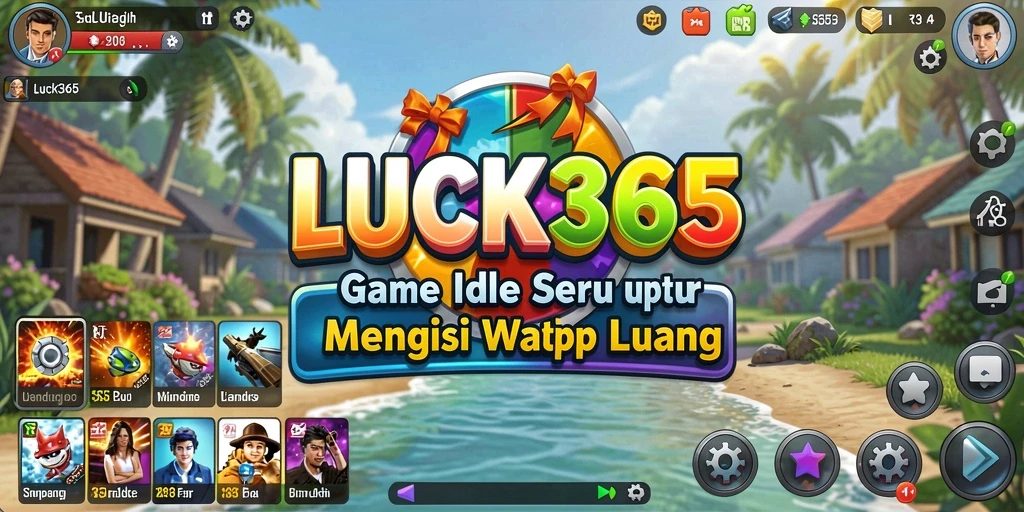 Tampilan gameplay seru LUCK365 yang mudah dipahami.