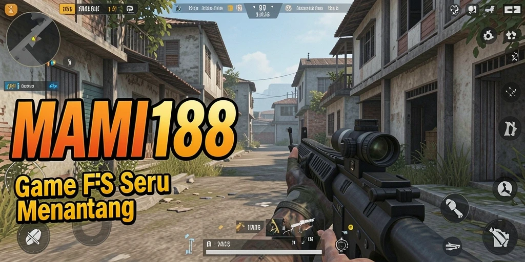 Screenshot gameplay mendebarkan dari MAMI188 dengan aksi pertempuran seru.