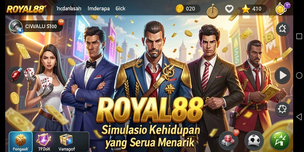 Gameplay seru dan interaktif di ROYAL88 dengan grafis menawan.