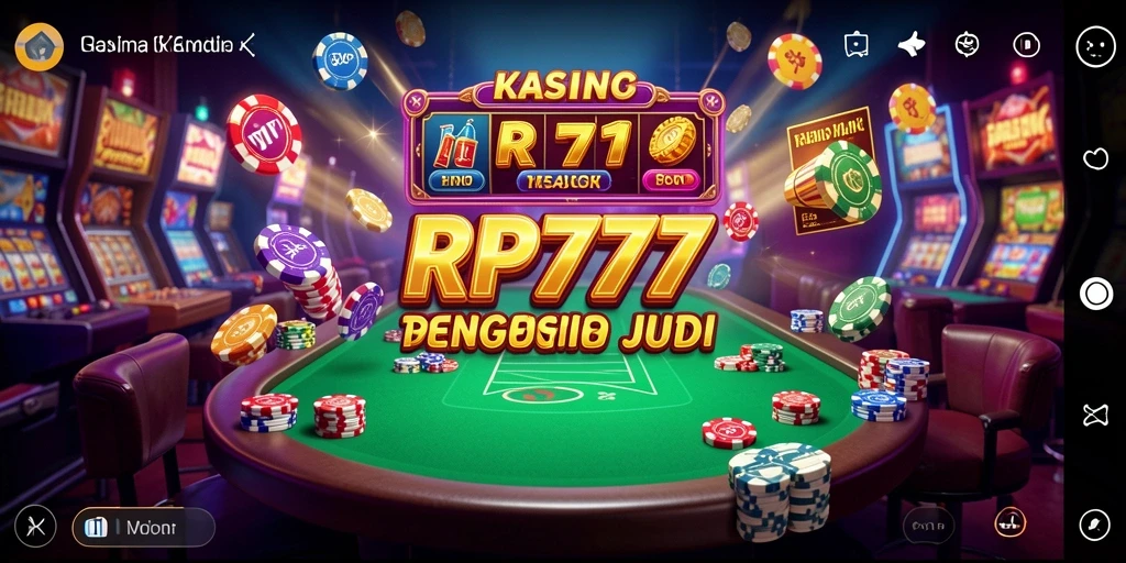 Tampilan gameplay menarik dari permainan kasino RP777.