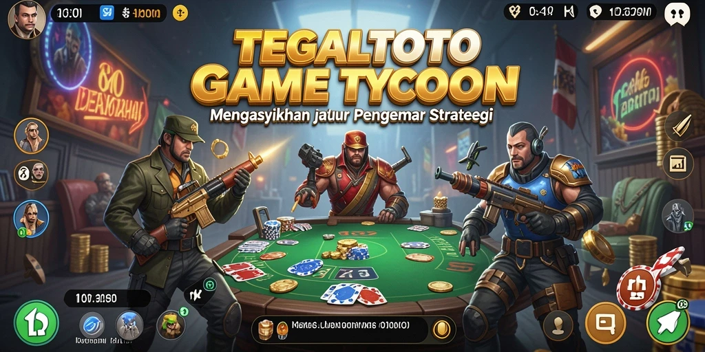 Screenshot gameplay TEGALTOTO menunjukkan strategi Tycoon yang mendalam.