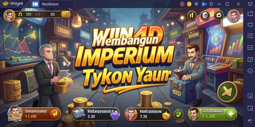 Tangkapan layar menunjukkan gameplay WIN4D yang menarik dan strategis.