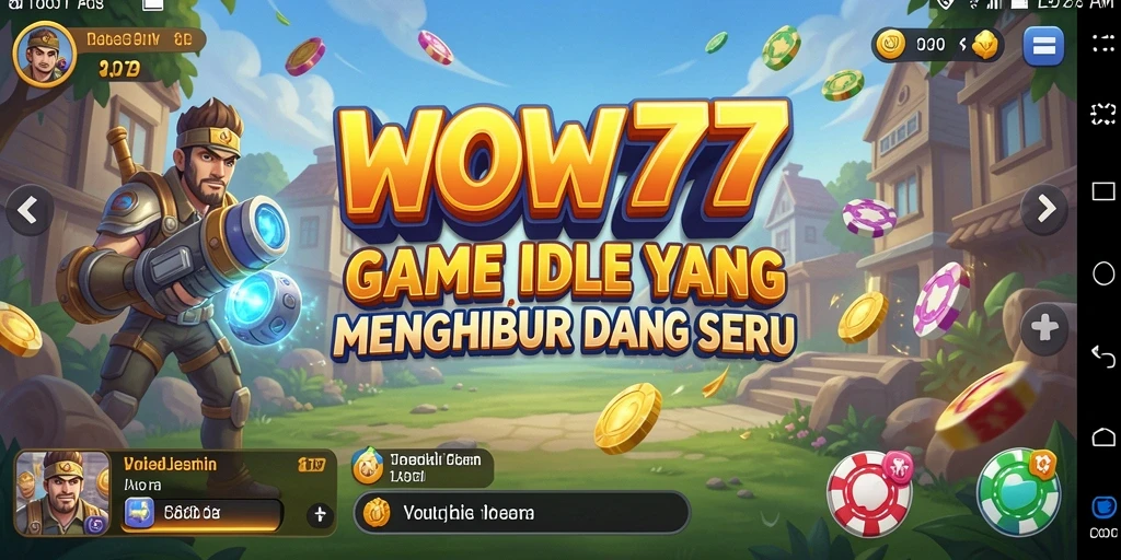 Tampilan gameplay WOW77 yang menarik dan mengasyikkan.